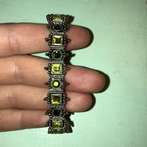 Emerald Inspired Vintage Bracelet